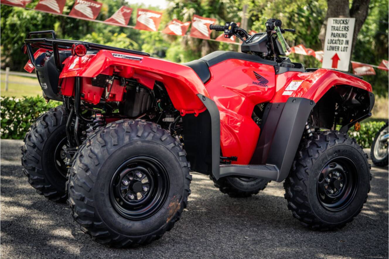 A photo of this 2026 Honda® FourTrax Rancher 4x4 Automatic DCT IRS EPS