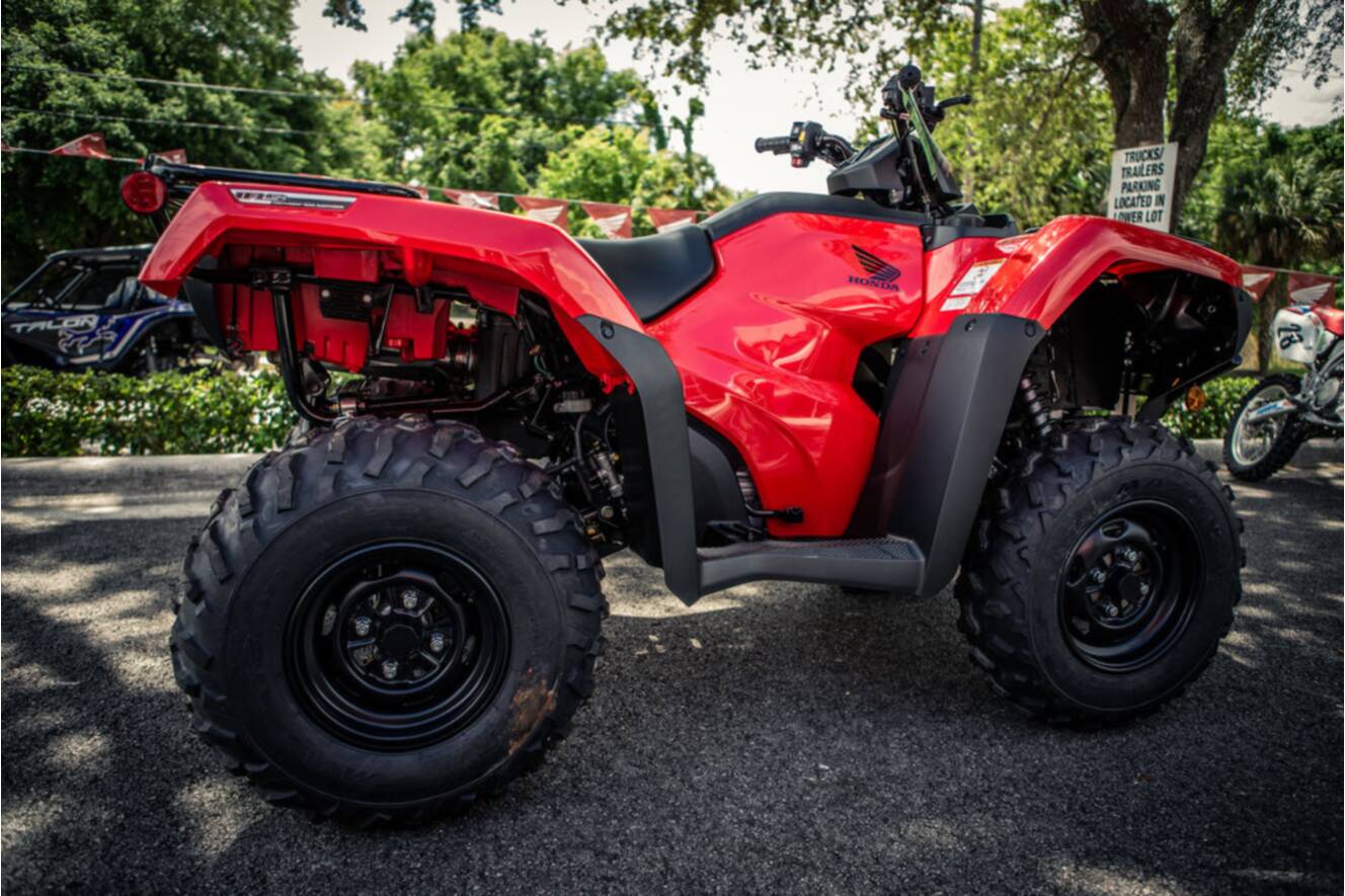 A photo of this 2026 Honda® FourTrax Rancher 4x4 Automatic DCT IRS EPS
