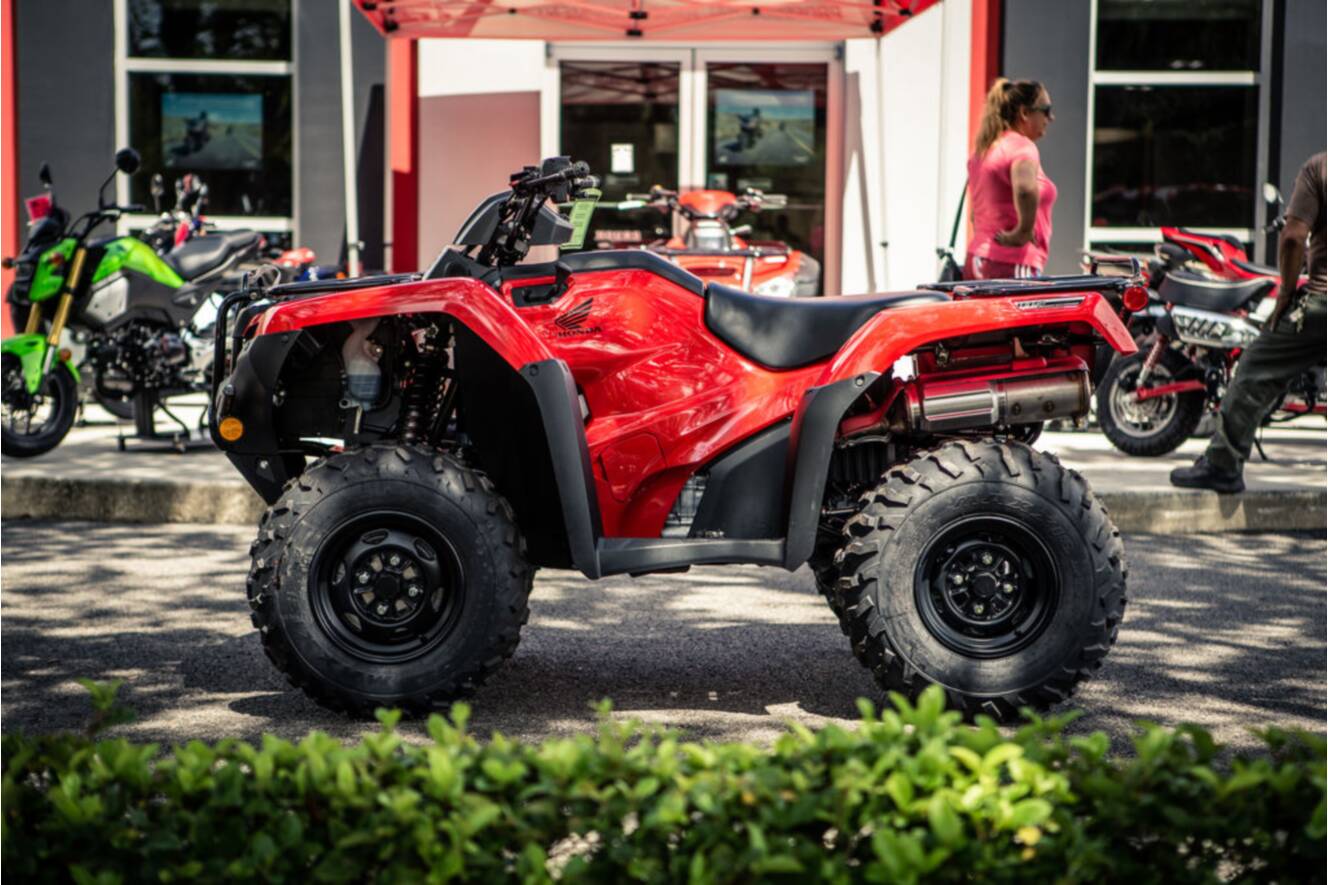 A photo of this 2026 Honda® FourTrax Rancher 4x4 Automatic DCT IRS EPS