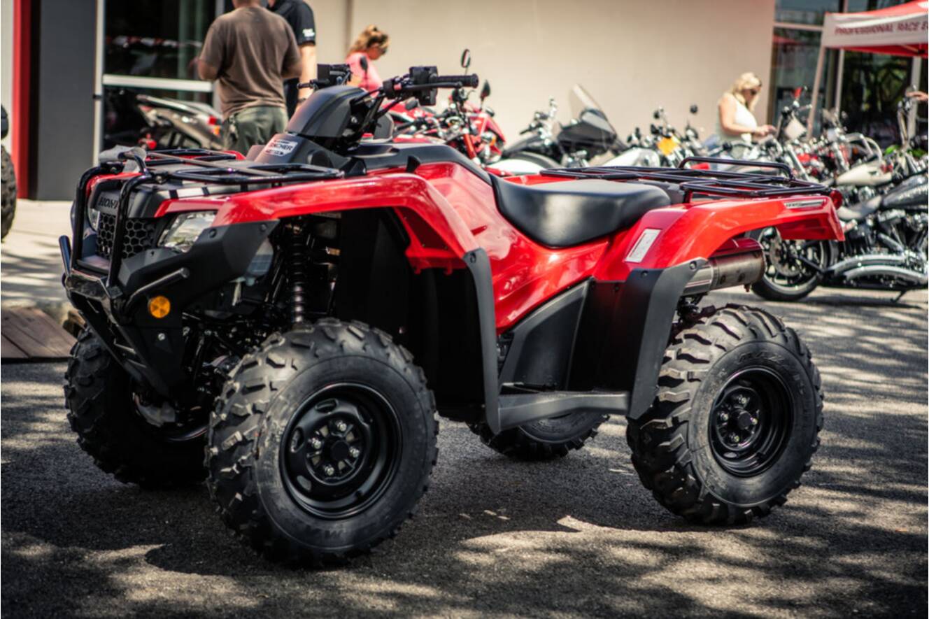 A photo of this 2026 Honda® FourTrax Rancher 4x4 Automatic DCT IRS EPS