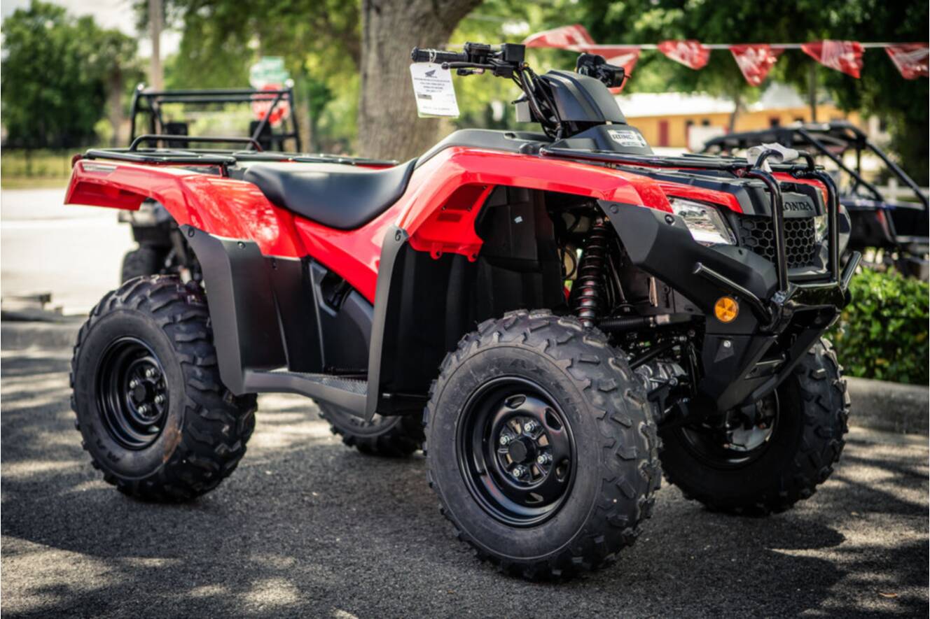 A photo of this 2026 Honda® FourTrax Rancher 4x4 Automatic DCT IRS EPS