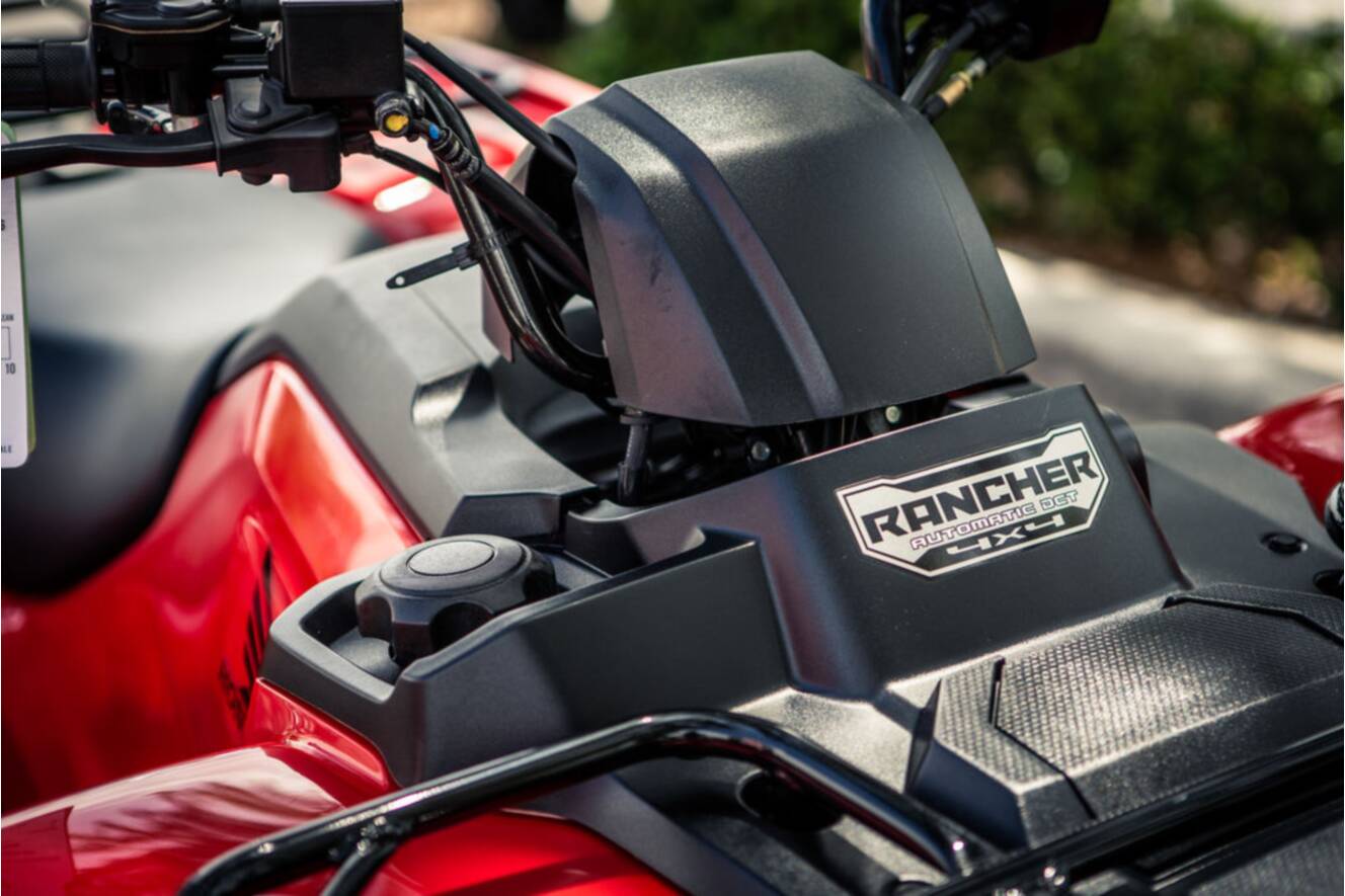 A photo of this 2026 Honda® FourTrax Rancher 4x4 Automatic DCT IRS EPS