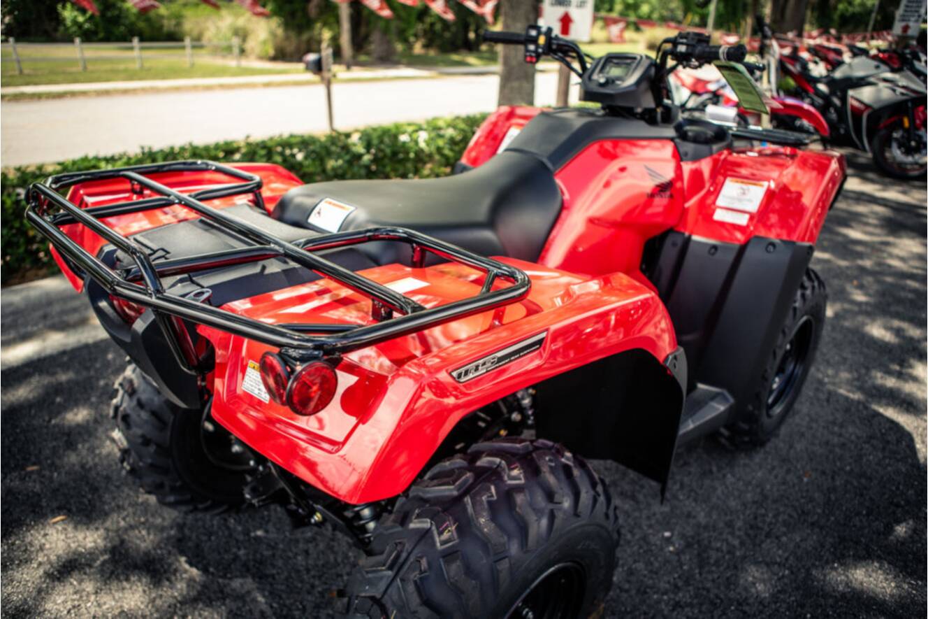 A photo of this 2026 Honda® FourTrax Rancher 4x4 Automatic DCT IRS EPS