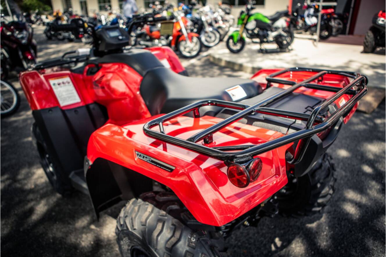 A photo of this 2026 Honda® FourTrax Rancher 4x4 Automatic DCT IRS EPS
