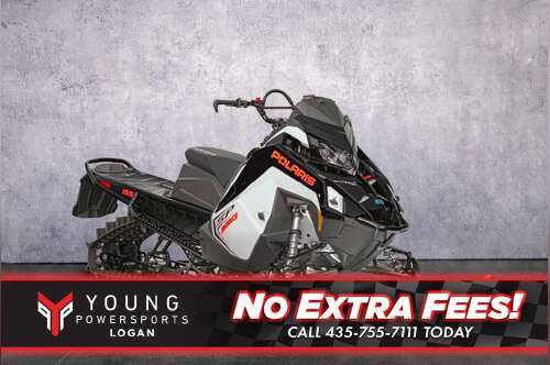 2027 Polaris® 650 RMK SP 155 ES White Lightning / Gloss Black / Orang 650 155 ES in logan UT