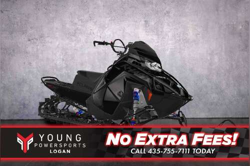 2027 Polaris® Patriot Boost RMK Khaos 155 Gloss Black PATRIOT BOOST 155 in logan UT