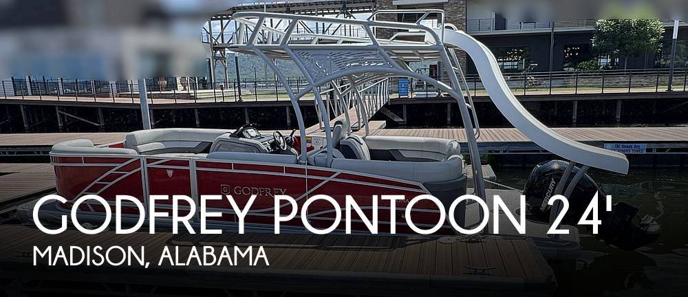 2025 Godfrey Pontoon Monaco Sundecker w Slide Pontoon Boat boat