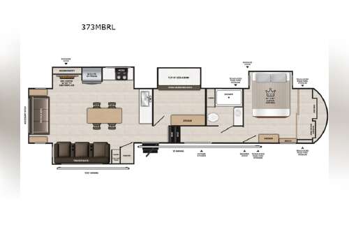 2027 Forest River Rv Salem Hemisphere 373MBRL in amarillo TX