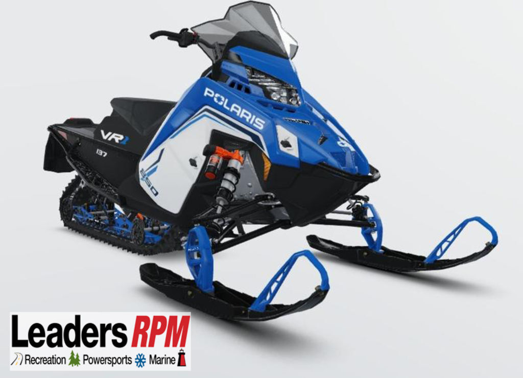2027 Polaris® 850 INDY VR1 137 Dynamix White Lightning / Velocity Blu in kalamazoo MI
