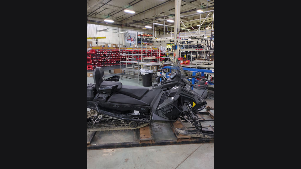 2025 Polaris® 650 Indy Adventure 137 Shadow Gray / Gloss Black 650 137 in ann arbor MI