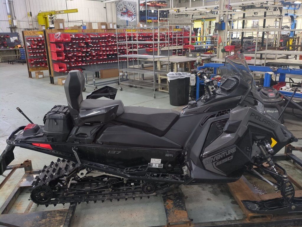 2025 Polaris® 650 Indy Adventure 137 Shadow Gray / Gloss Black 650 137 in ann arbor MI