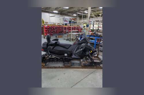 2025 Polaris® 650 Indy Adventure 137 Shadow Gray / Gloss Black 650 137 in ann arbor MI