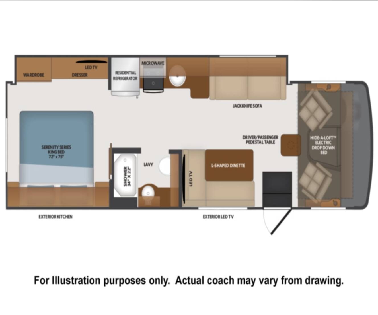 A photo of this 2024 Fleetwood FLAIR 29M