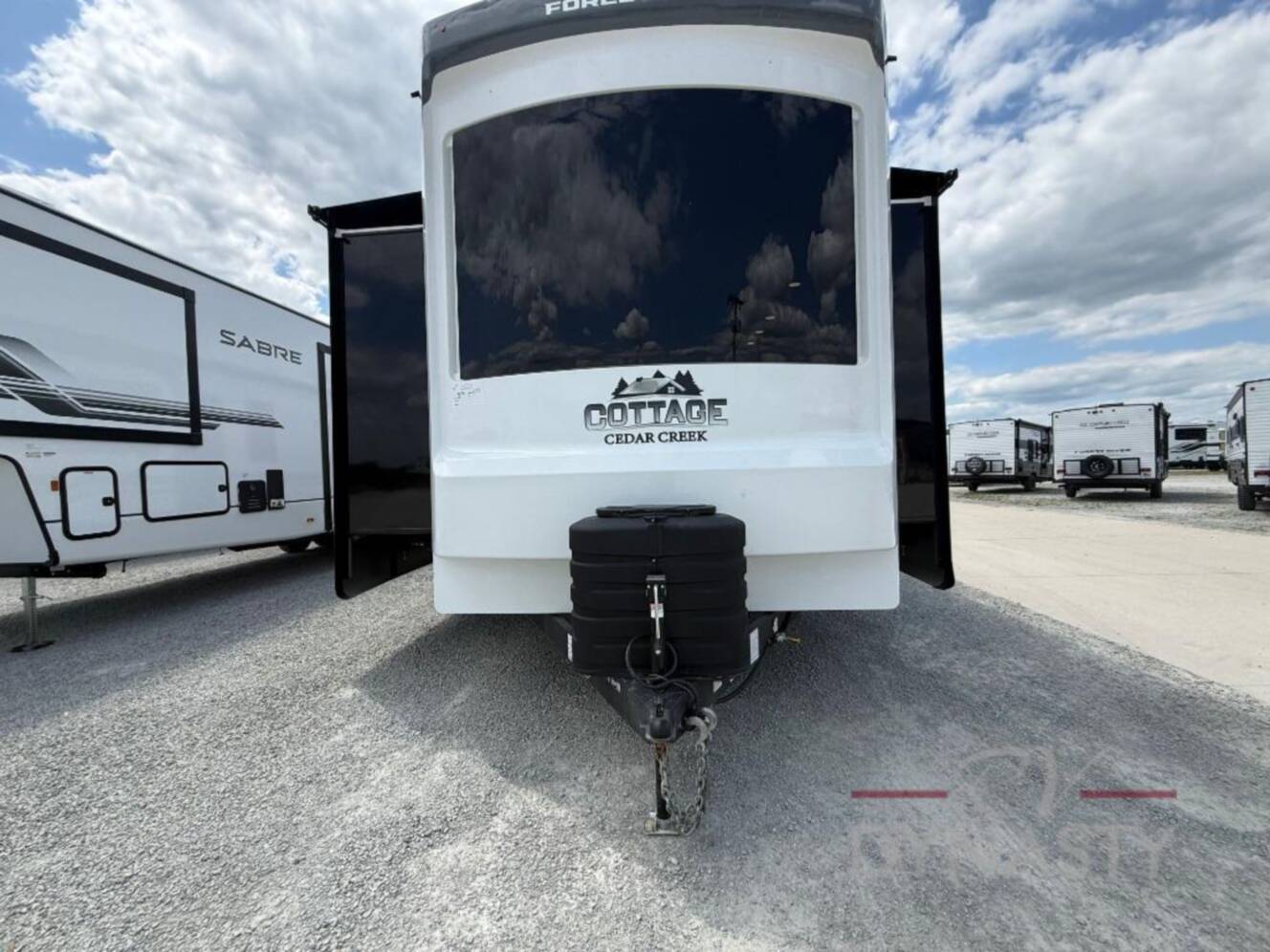 A photo of this 2026 Forest River Rv Cedar Creek Cottage 40CMK