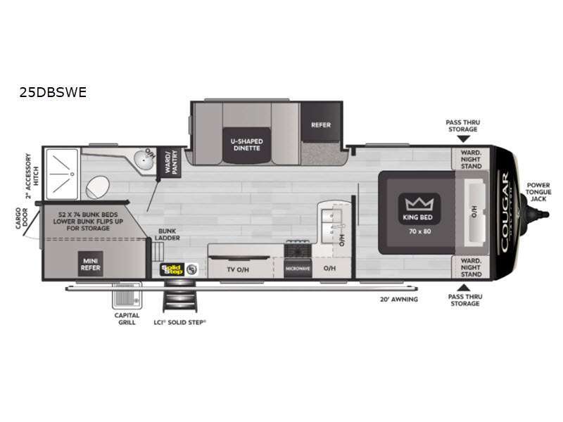 2022 Keystone Rv Cougar Half-Ton 25DBSWE in spokane valley WA