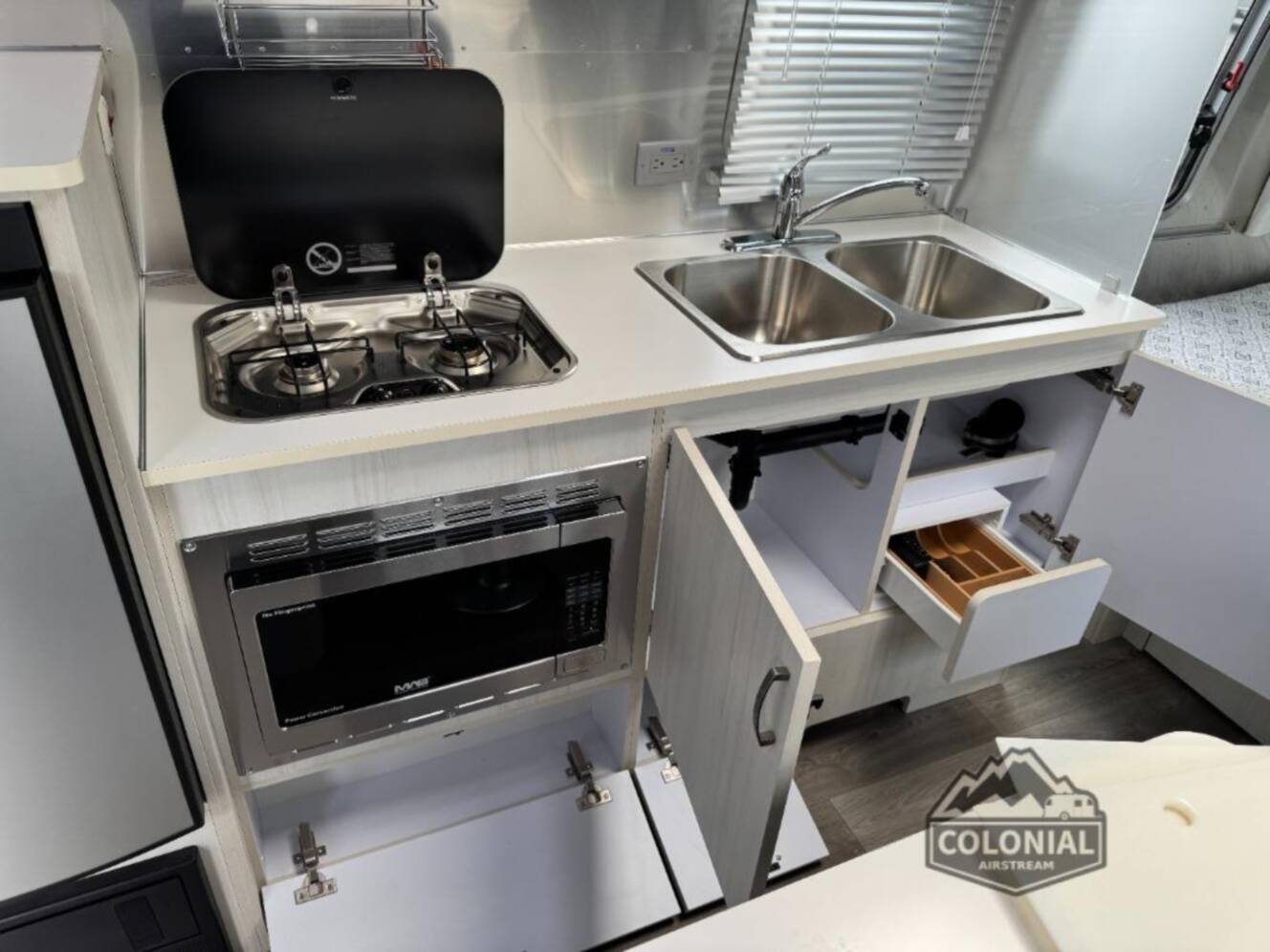A photo of this 2018 Airstream Sport 22FB