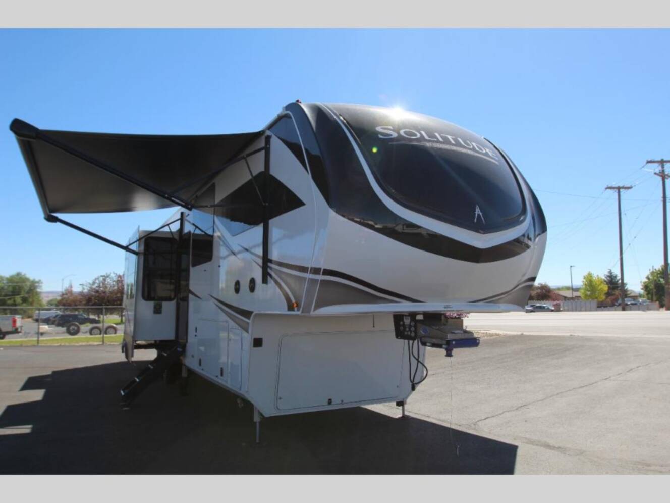 A photo of this 2026 Grand Design Solitude 390RK