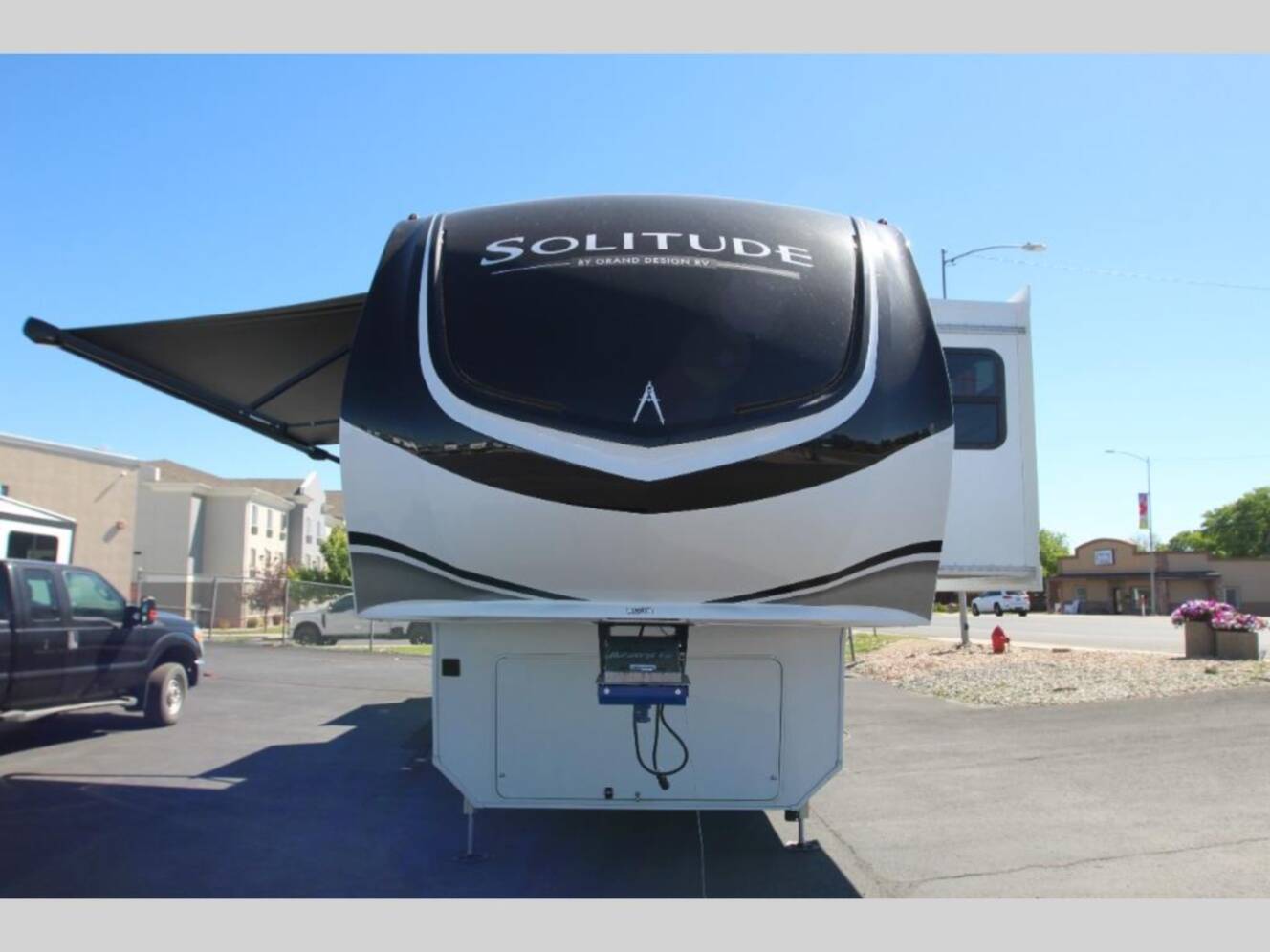 A photo of this 2026 Grand Design Solitude 390RK