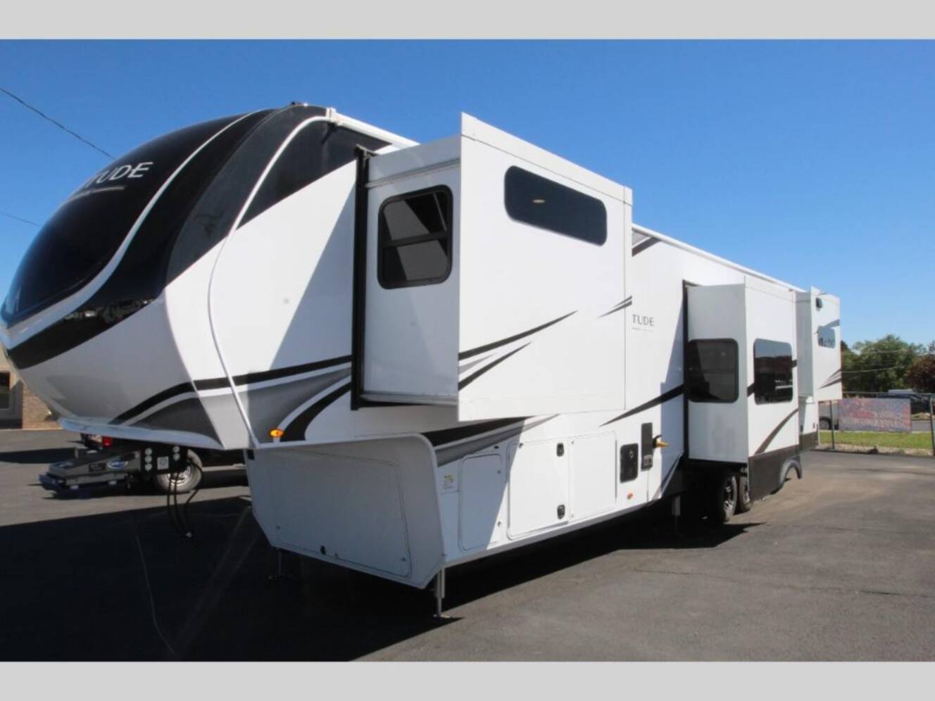 A photo of this 2026 Grand Design Solitude 390RK