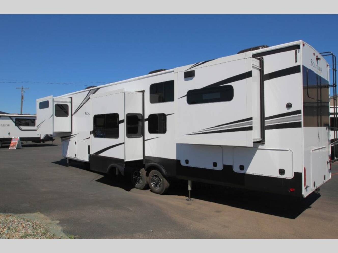 A photo of this 2026 Grand Design Solitude 390RK