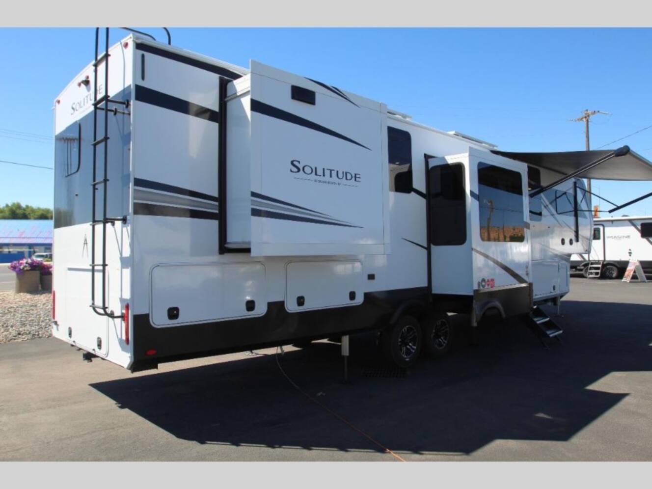 A photo of this 2026 Grand Design Solitude 390RK