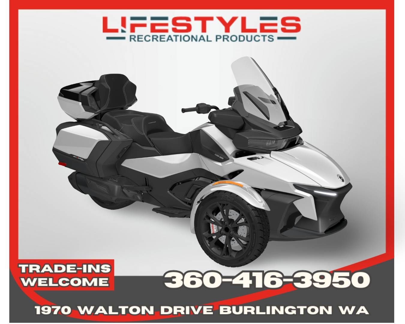 2026 Can-Am Spyder RT Limited RT LIMITED in Burlington, WA