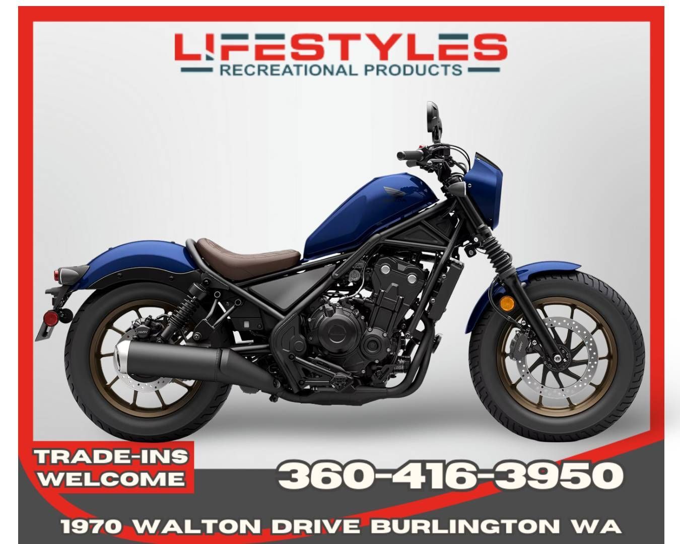 2026 Honda Rebel 500 ABS SE 500 ABS SE in Burlington, WA