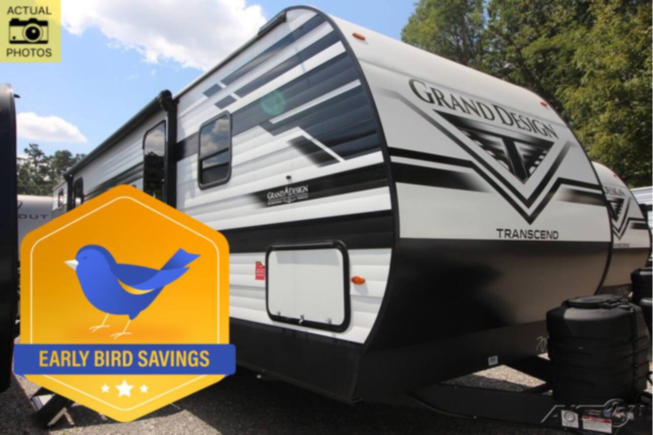A photo of this 2027 Grand Design Transcend 325BHT
