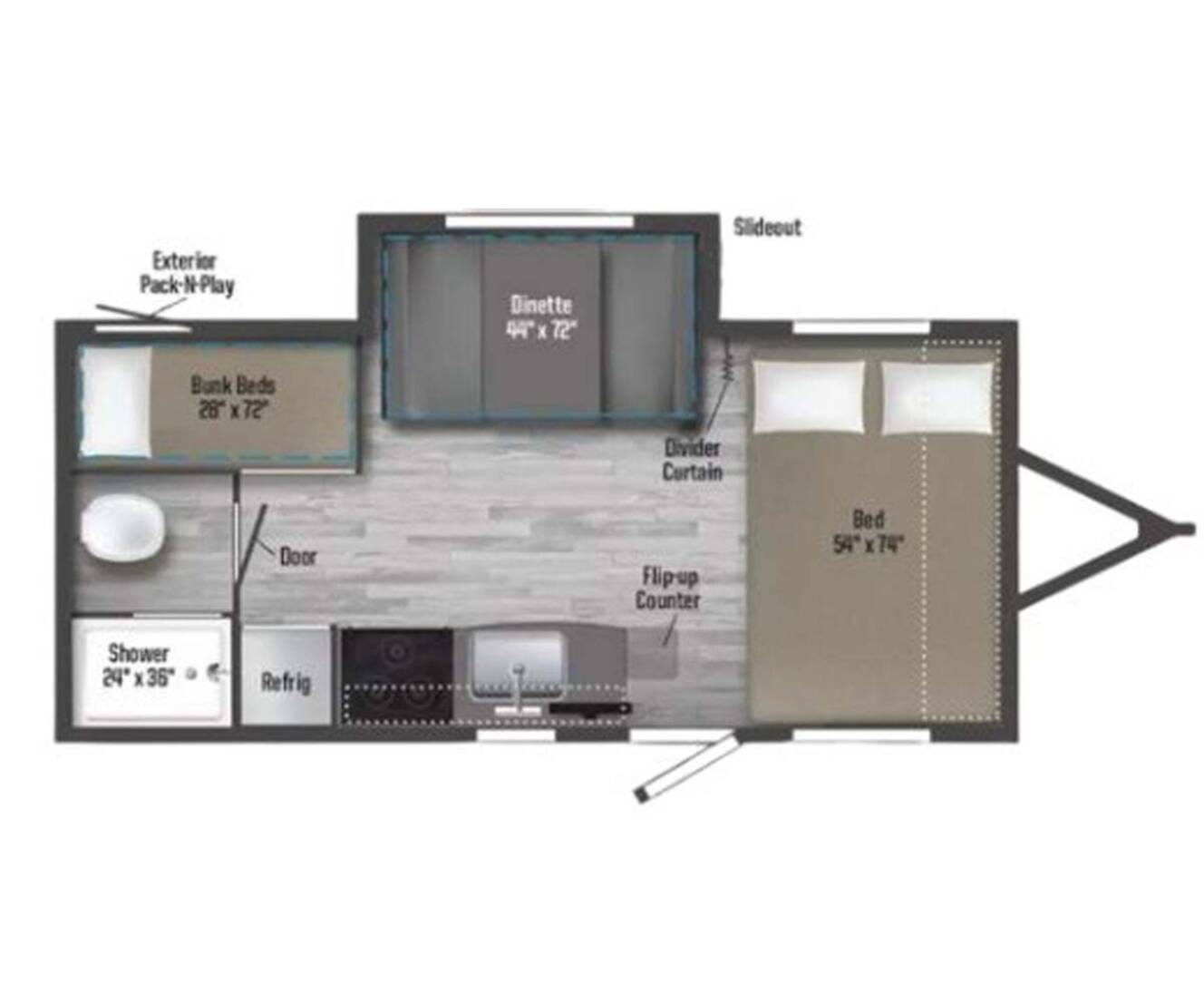 A photo of this 2026 Winnebago Micro Minnie 2100BH