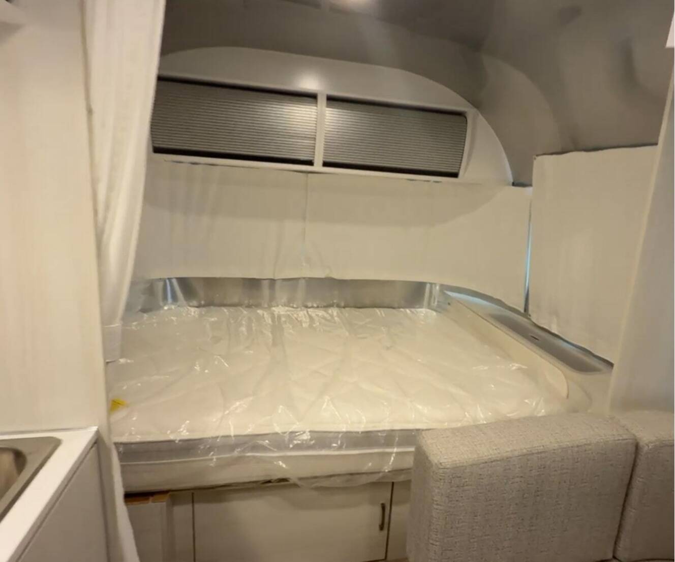 A photo of this 2026 Airstream Bambi 22FB