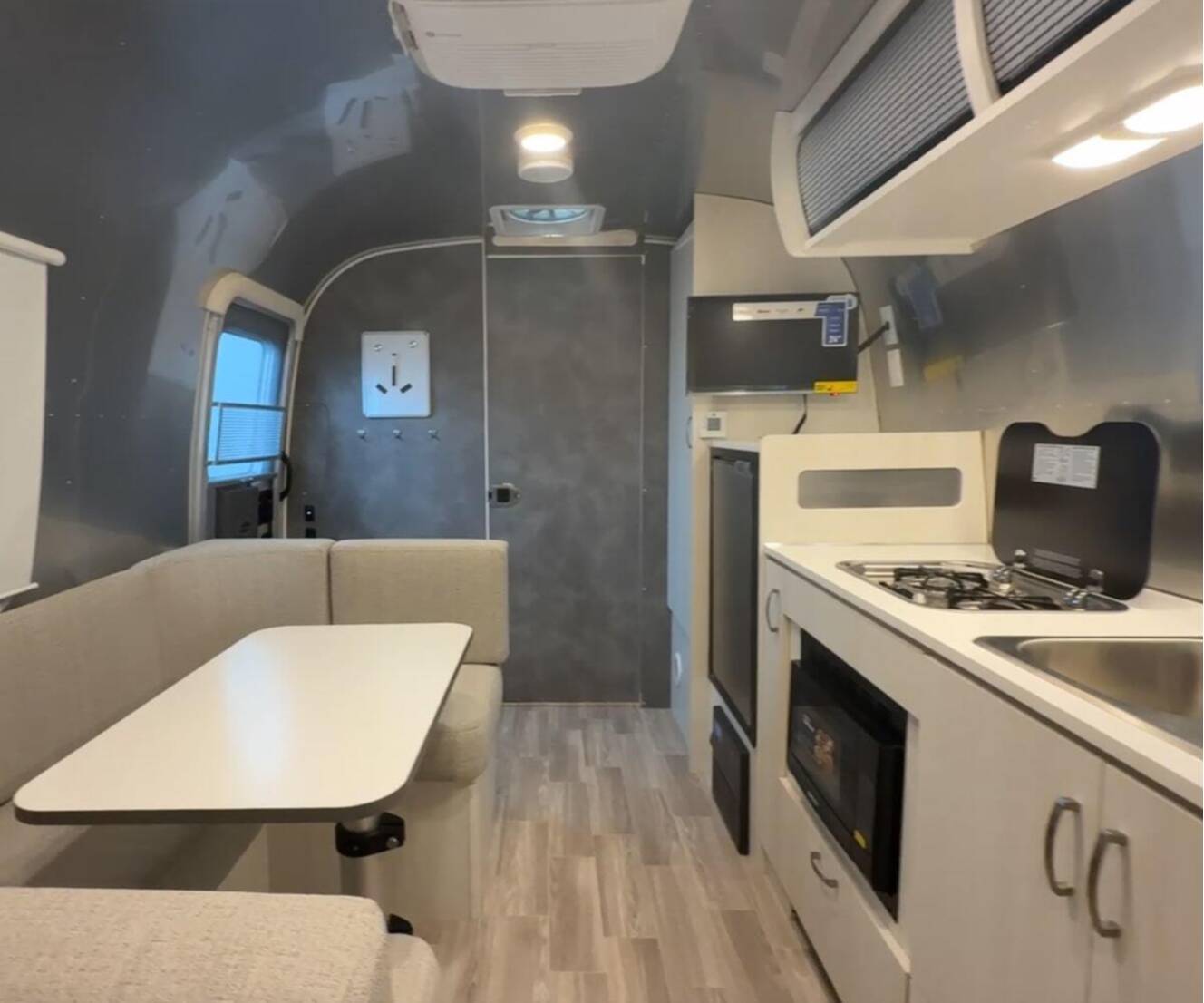 A photo of this 2026 Airstream Bambi 22FB