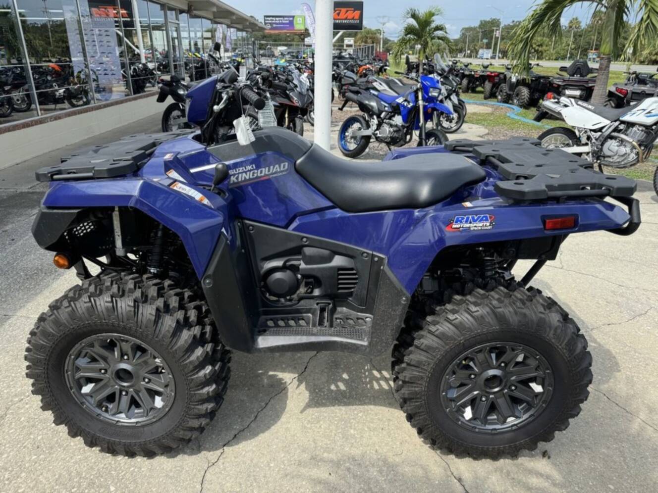 A photo of this 2023 Suzuki KingQuad 750AXi Power Steering