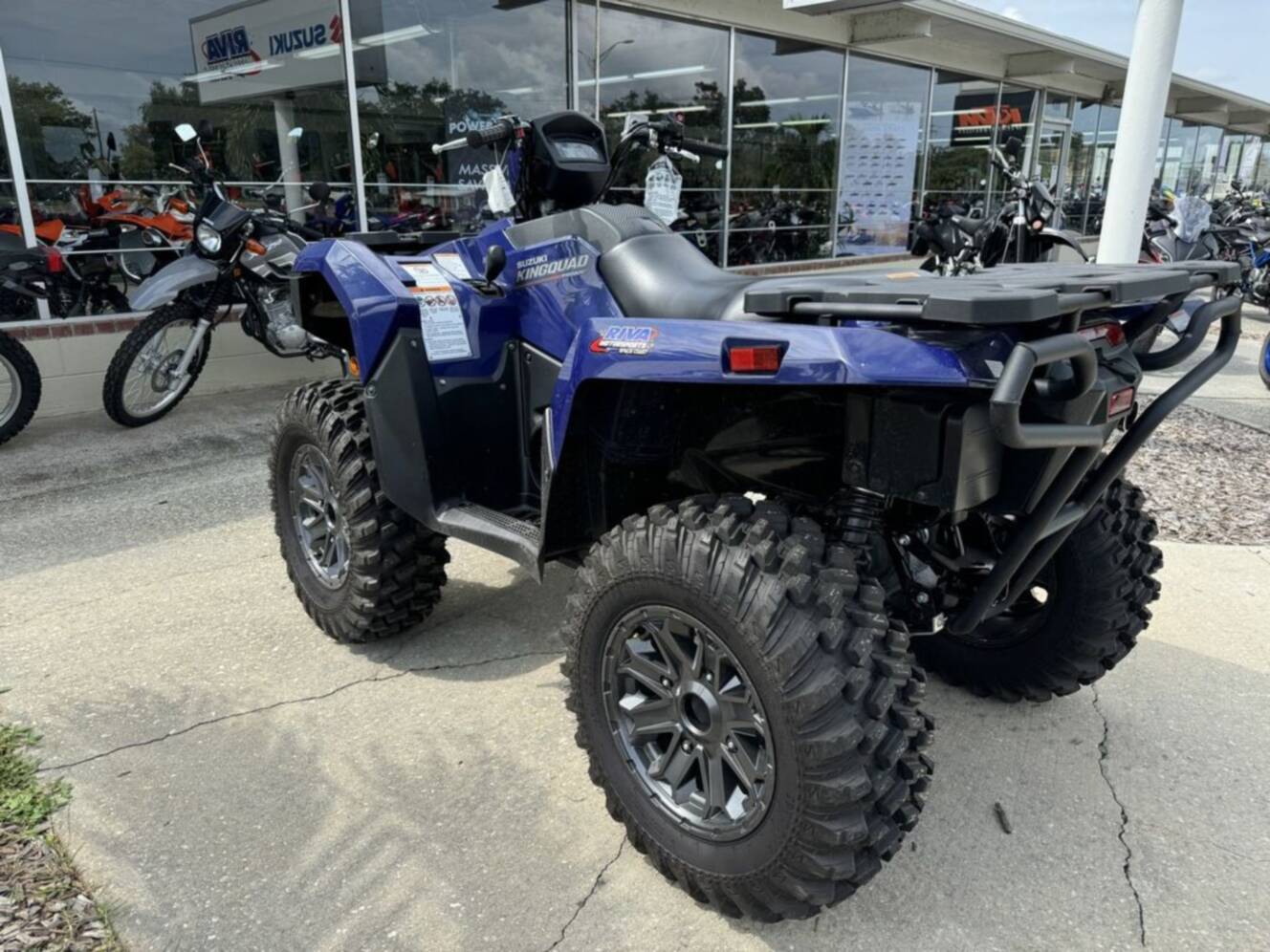 A photo of this 2023 Suzuki KingQuad 750AXi Power Steering