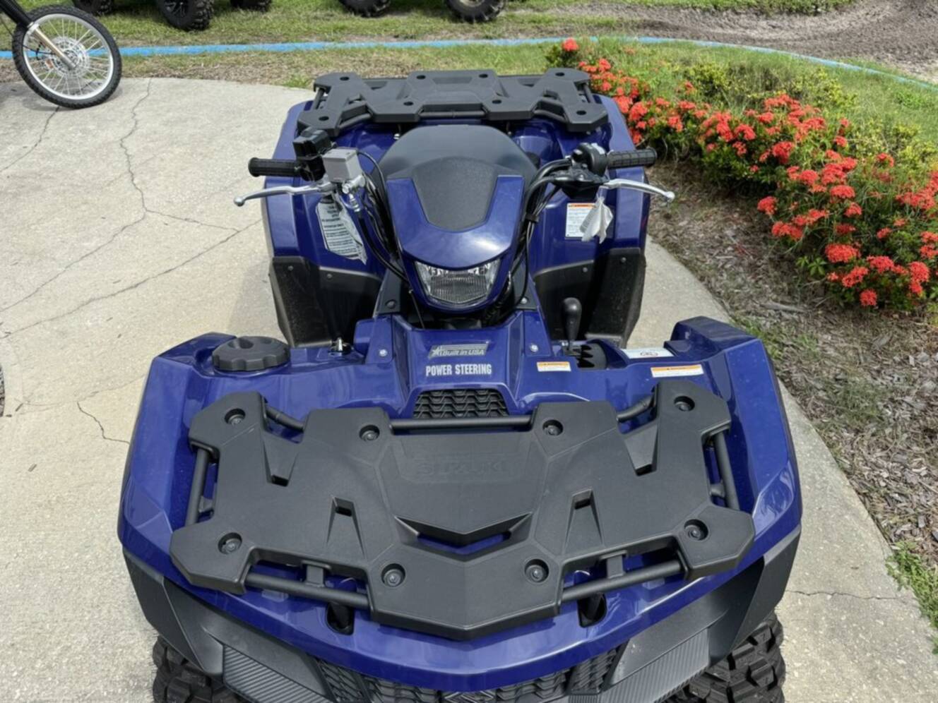 A photo of this 2023 Suzuki KingQuad 750AXi Power Steering