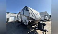 2021 Forest River SHOCKWAVE 30FKGDX Travel Trailer Toy Hauler RV