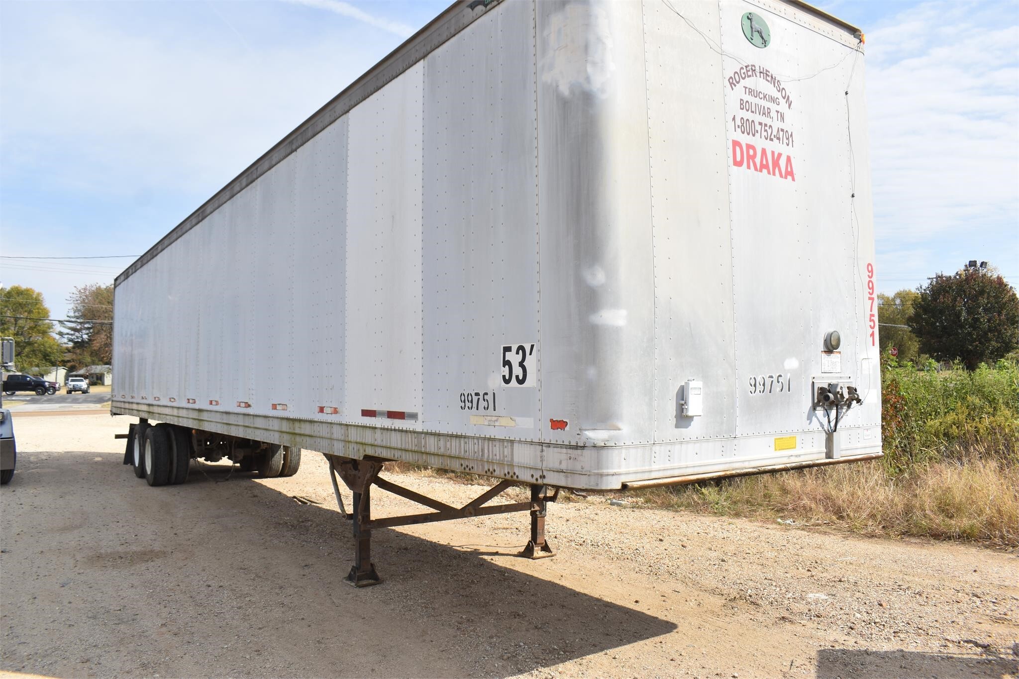 1999 GREAT DANE 53 FT DRY VAN in Covington, TN