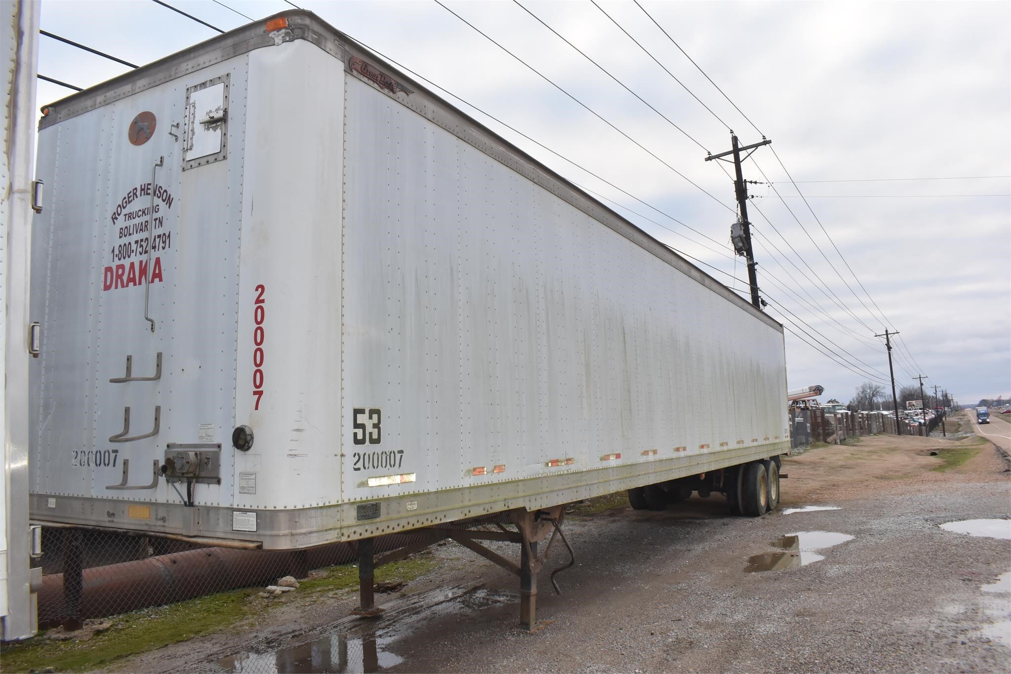 2000 GREAT DANE 53 FT DRY VAN in Covington, TN