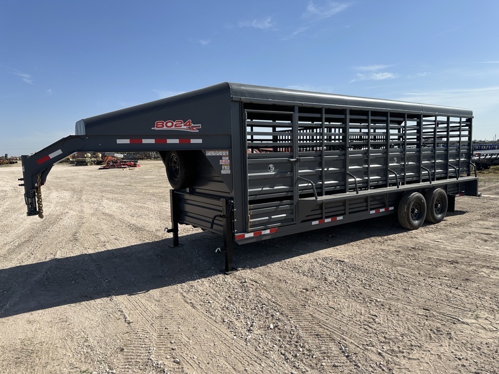 2026 INDUSTRIAS AMERICA 8024 Livestock Trailer in Seminole, TX