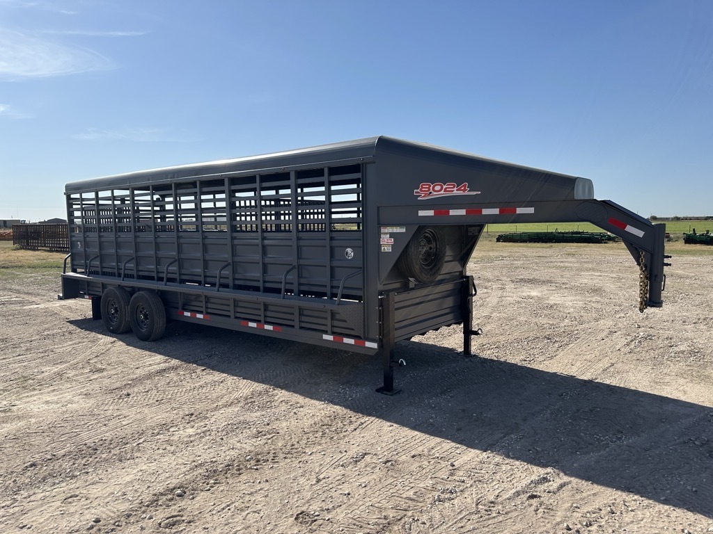 2026 INDUSTRIAS AMERICA 8024 Livestock Trailer in Seminole, TX
