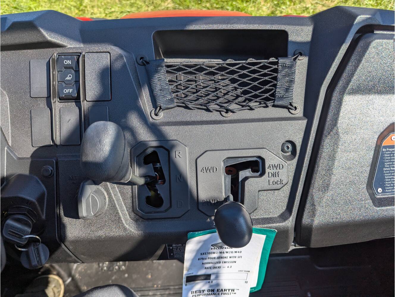 A photo of this 2026 Honda Pioneer 700 Deluxe