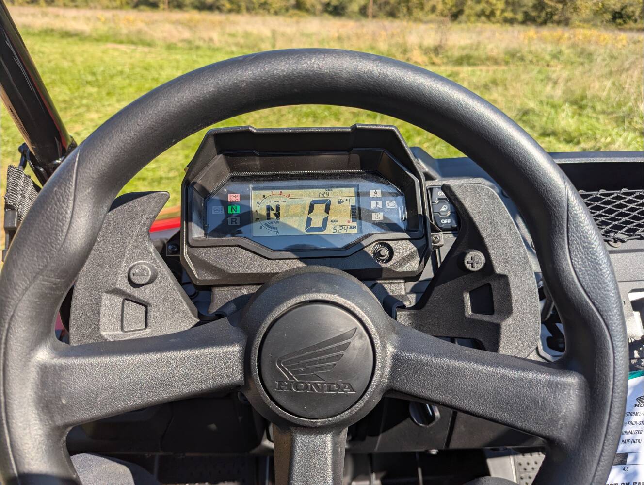 A photo of this 2026 Honda Pioneer 700 Deluxe