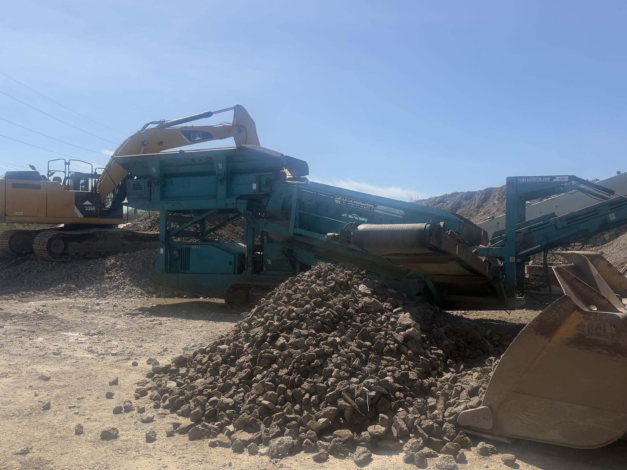 2007 POWERSCREEN WARRIOR 1800 in Rochester, NY