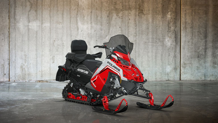 2027 Polaris 650 INDY Adventure 137 Indy Red 1.25 IR ES 650 137 1.25 in mars PA