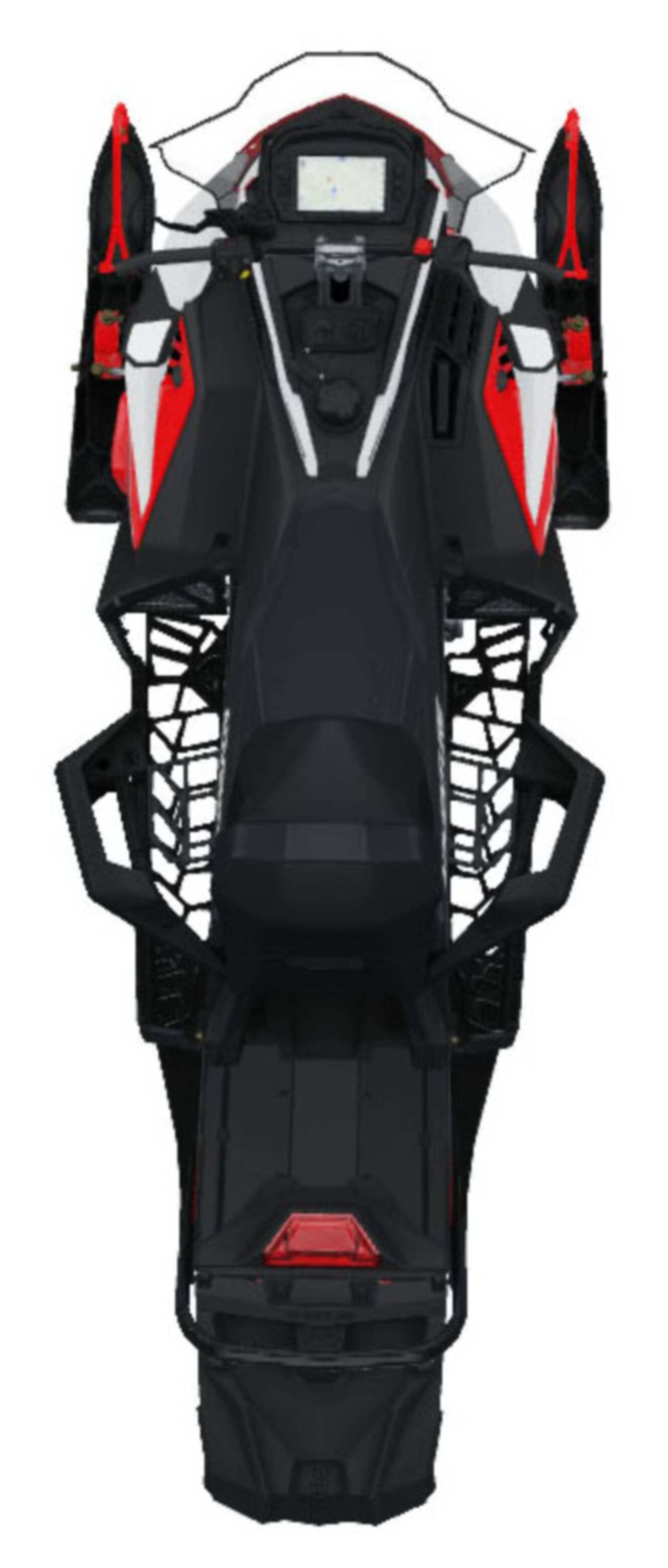 A photo of this 2027 Polaris 650 INDY Adventure 137 Indy Red 1.25 IR ES