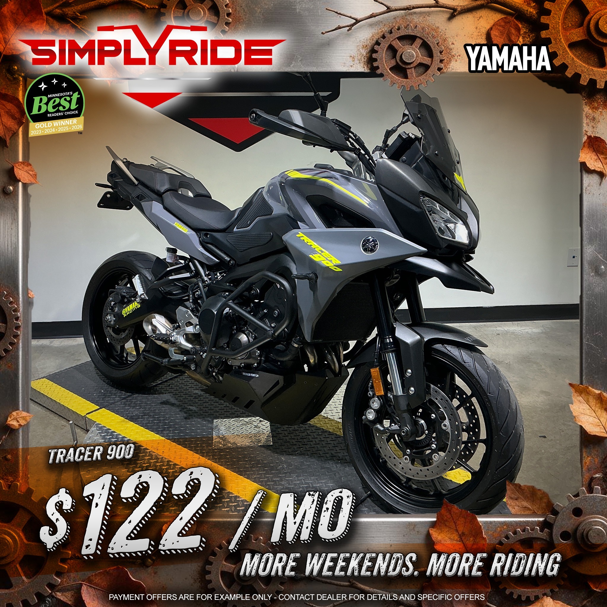2019 Yamaha Tracer 900 900 in Eden Prairie, MN
