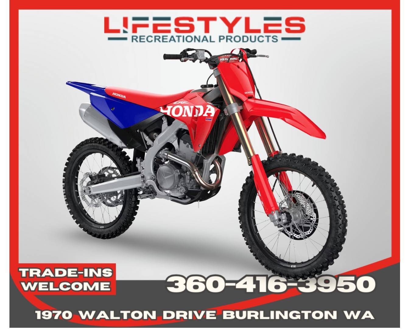 2027 Honda CRF250R 250R in Burlington, WA