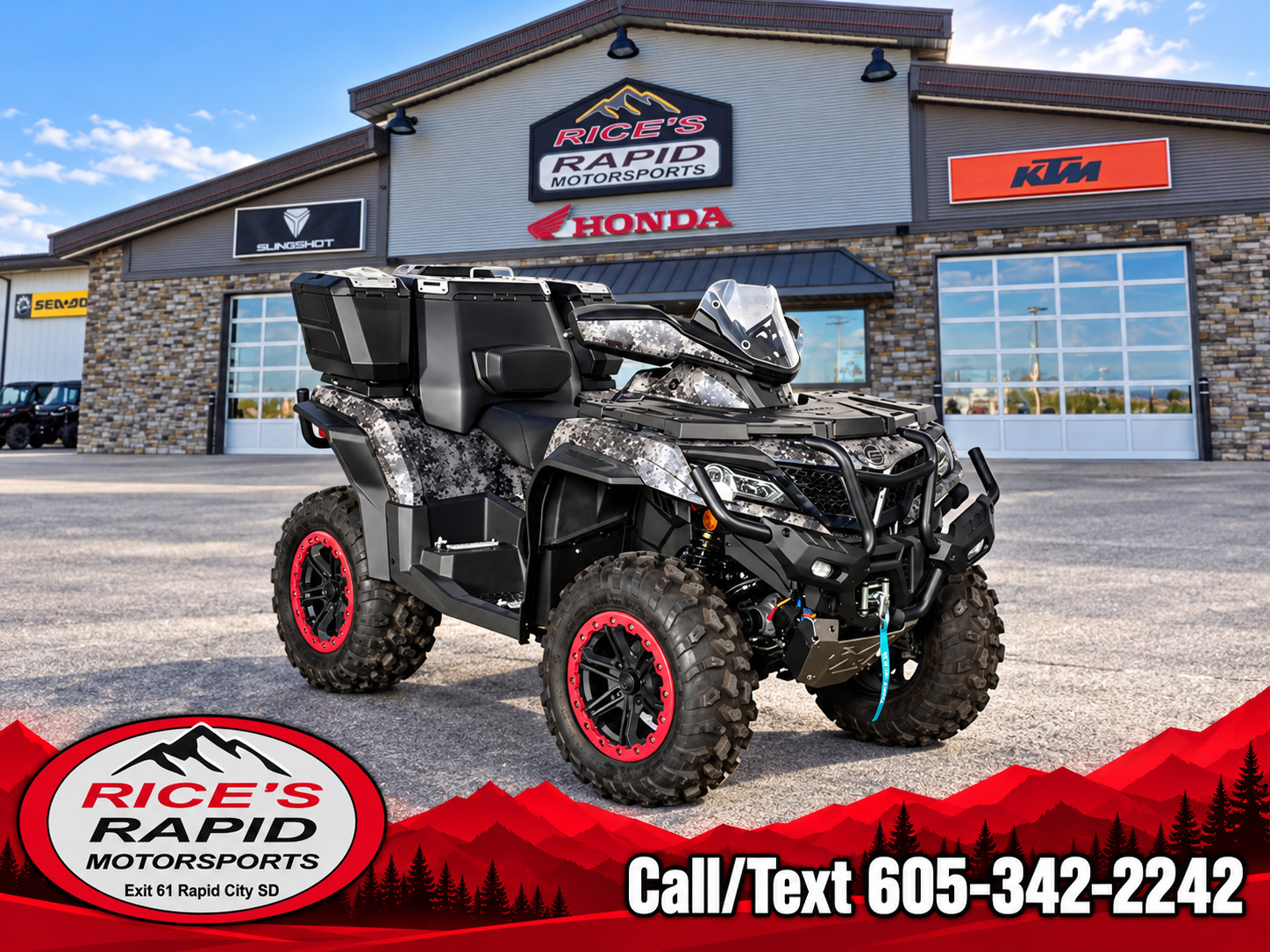 2022 CFMOTO CForce 1000 Overland in rapid city SD