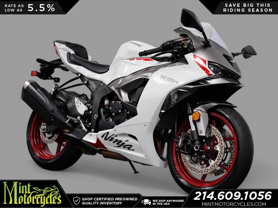 White Kawasaki Ninja ZX-6R Motorcycles For Sale in Texas - Cycle