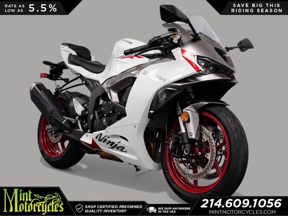 White Kawasaki Ninja ZX-6R Motorcycles For Sale in Texas - Cycle