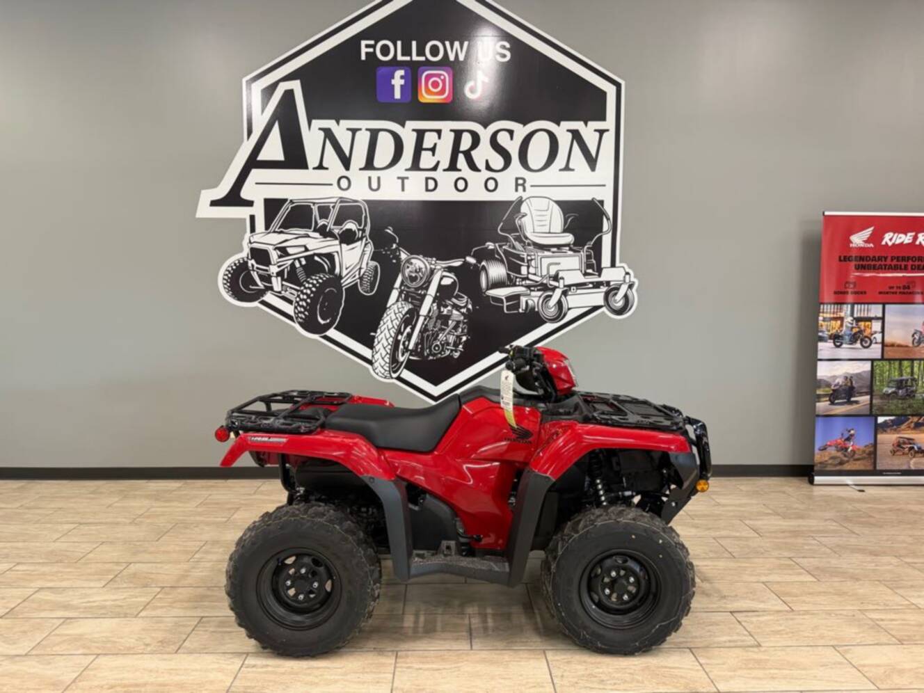 A photo of this 2026 Honda TRX520FM2T RE 2026